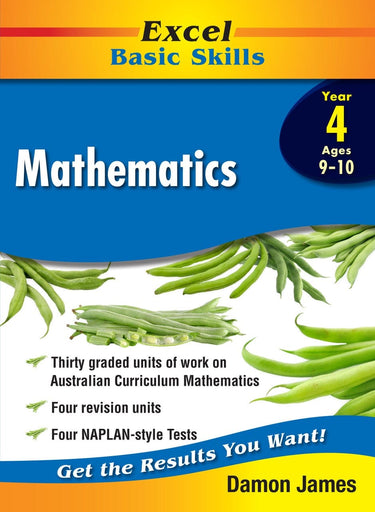 excel stem Excel Basic Skills - Mathematics Year 4